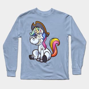 Pirate Unicorn Long Sleeve T-Shirt